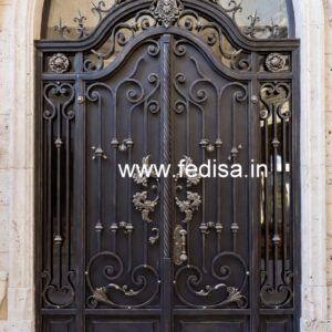 Artistic Modern Exterior Gate Grill Design No-2951
