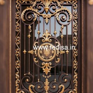 Stylish Geometric Grill Gate Design Inspiration No-2953