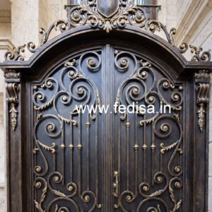 Elegant Decorative Steel Grill Gate Design No-2954