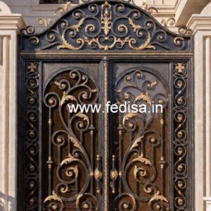 Elegant Artistic Gate Grill Design for Houses No-2968
