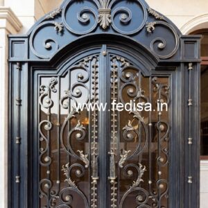 Artistic Front House Grill Gate Design Trends No-2973