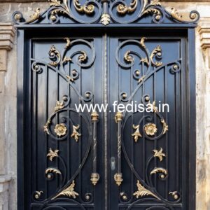Contemporary Main Door Grill Gate Design No-2977