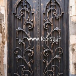 Modern Exterior Steel Grill Gate Design No-2983