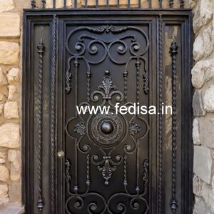 Elegant Fancy Steel Gate Grill Design No-2987