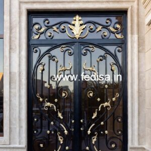 Luxury Villa Front Entrance Gate Grill Design No-2989