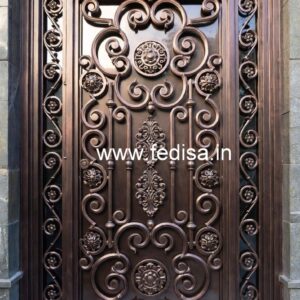 Stylish House Exterior Grill Gate Design Inspiration No-2992