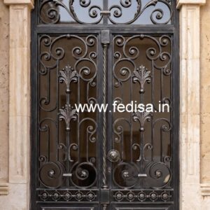 Simple and Elegant Gate Grill Design for Homes No-3018