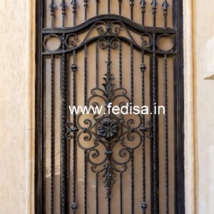 Front Elevation Gate Grill Design for Elegant Homes No-3031