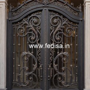 Stylish Metal Gate Grill Design for Main Entrance No-3041