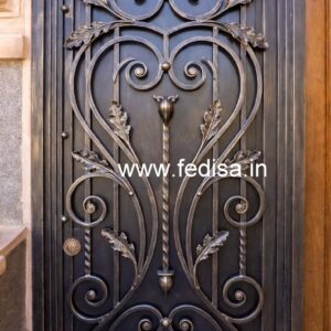 Elegant Home Gate Grill Design with Artistic Look No-3044