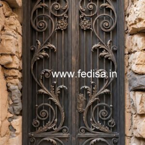 High-End Gate Grill Design for Luxury Residences No-3045