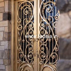 Architectural Gate Grill Design for Premium Homes No-3051