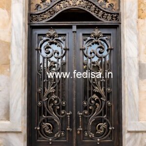 Attractive House Gate Grill Design for Modern Villas No-3059
