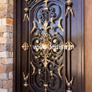 Royal Style Gate Grill Design for Home Entrance No-3064