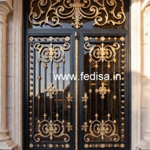 Modern Exterior Gate Grill Design for Villas No-3074
