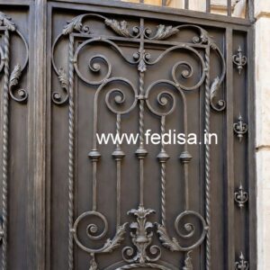 Fancy Metal Gate Grill Design for Modern Villas No-3083