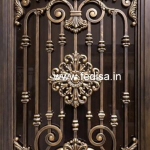 Premium Iron Gate Grill Design for Luxury Villas No-3104