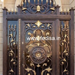 Modern House Front Gate Grill Design with Luxury Style No-3136