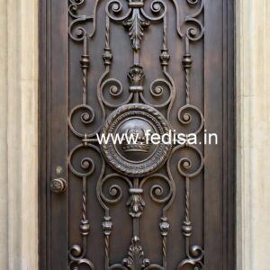 Contemporary Villa Gate Grill Design with Artistic Finish No-3144