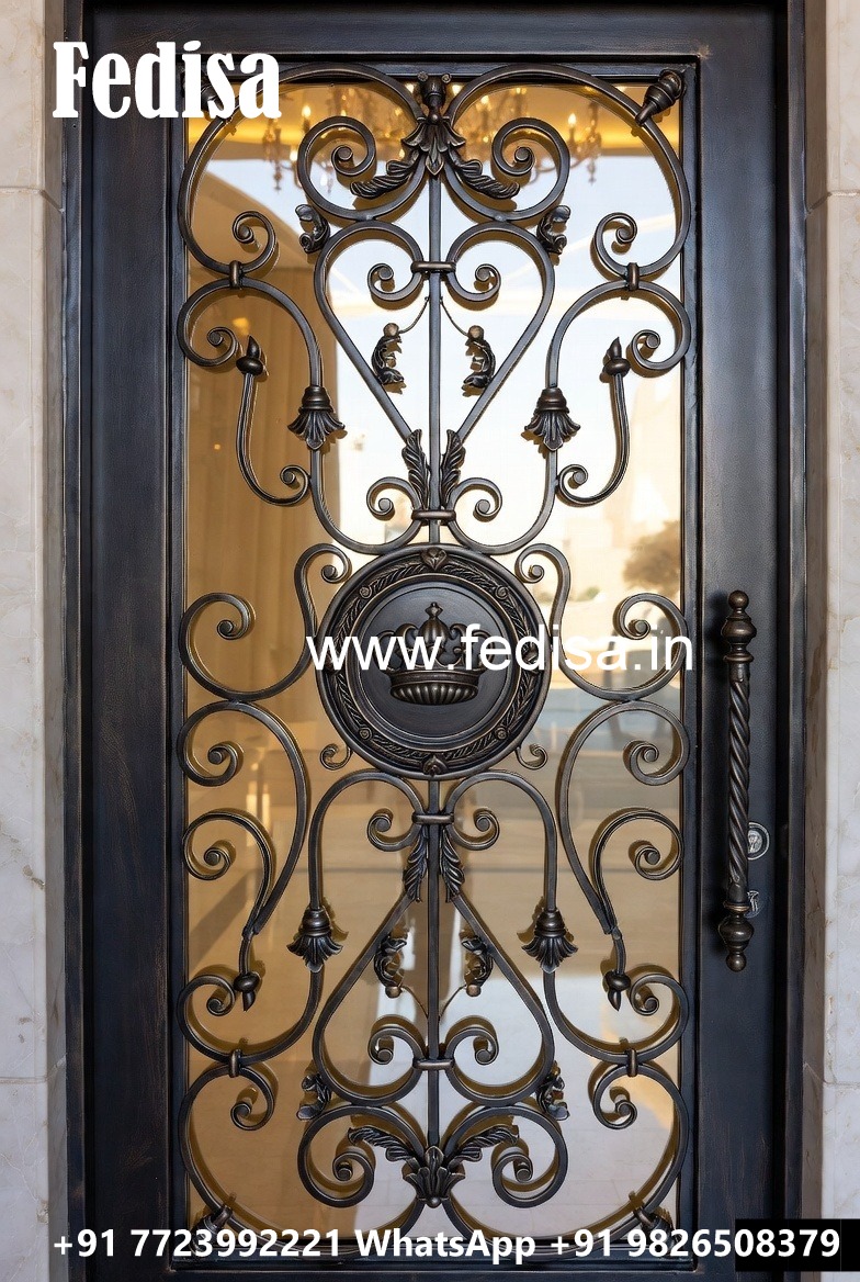 Luxury Front Elevation Gate Grill Design Inspiration No-3151