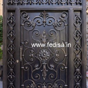 Elegant House Front Grill Gate Design for Villas No-3173