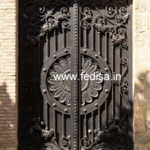 Trendy Home Front Grill Gate Design for Modern Houses No-3185