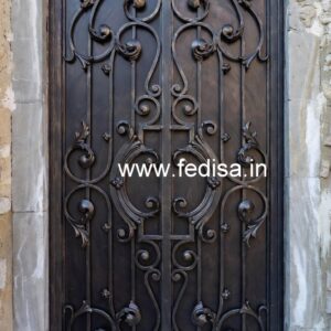 Elegant Villa Exterior Gate Grill Design No-3200