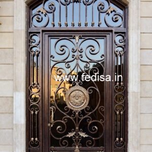 Royal Steel Gate Grill Design for Luxury Homes No-3201