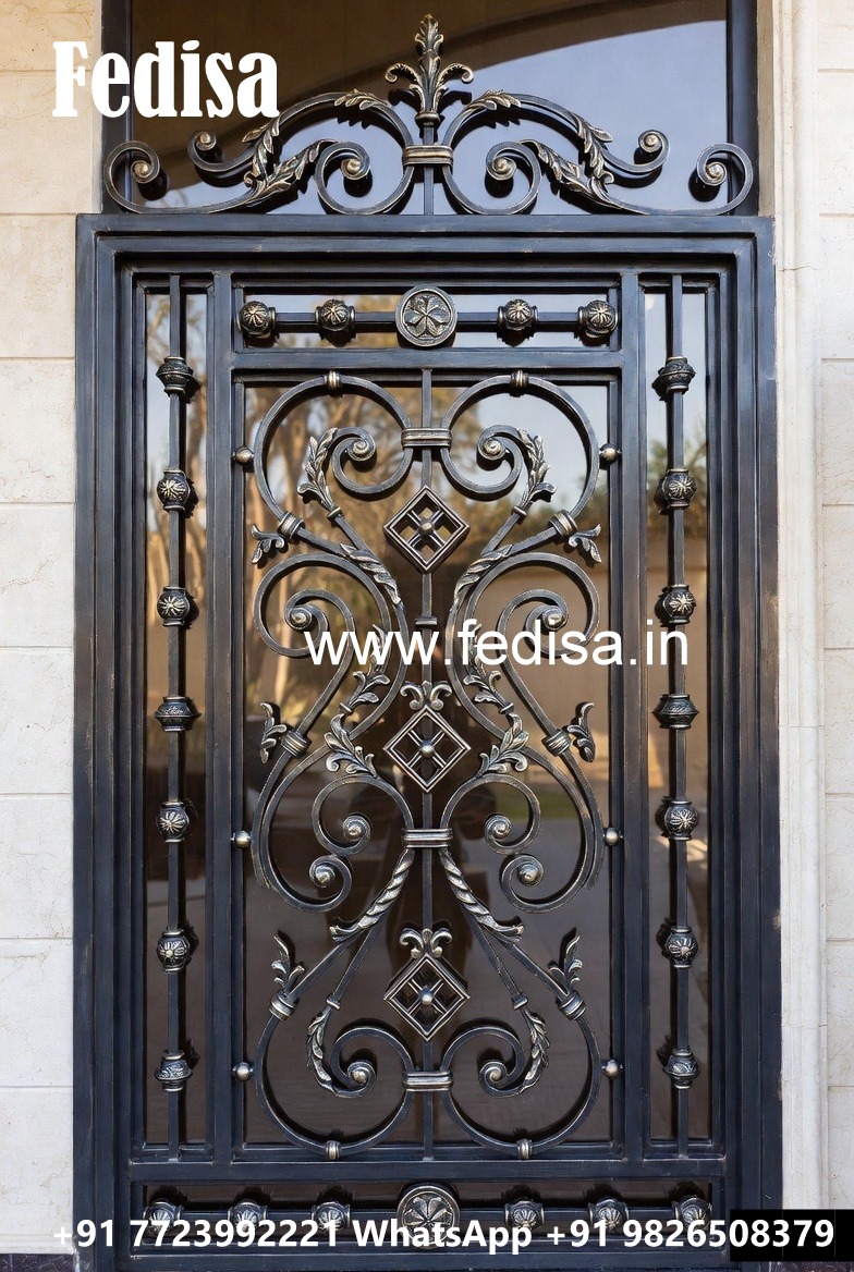 Premium Modern Gate Grill Design for Villas No-3202