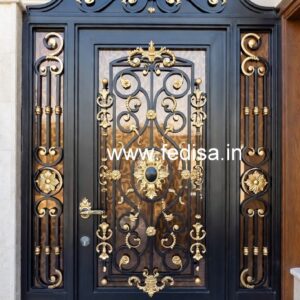 Artistic Luxury Grill Gate Design for Home Fronts No-3206