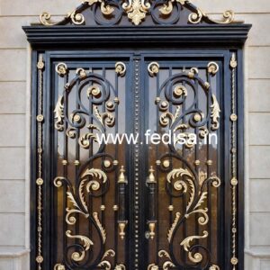Modern Main Entrance Grill Gate Design Ideas No-3210
