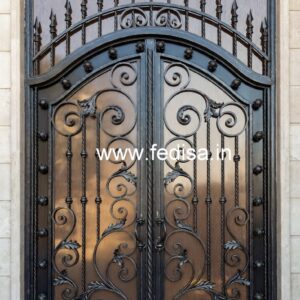 Decorative Sliding Gate Grill Design for Modern Homes No-3218