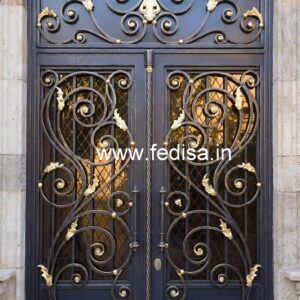 Stylish Villa Front Gate Grill Design Ideas No-3229