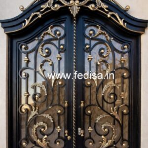 Stylish Modern Iron Grill Gate Design for Homes No-3240