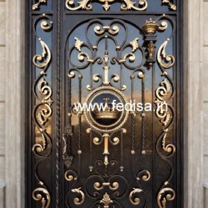 Artistic Modern Exterior Gate Grill Design No-3251