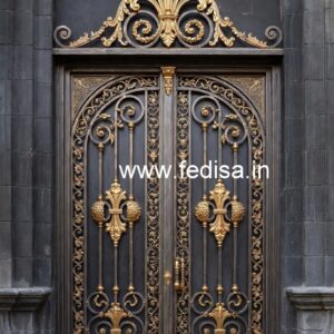 Elegant Decorative Steel Grill Gate Design No-3254