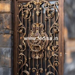 Artistic Front House Grill Gate Design Trends No-3273