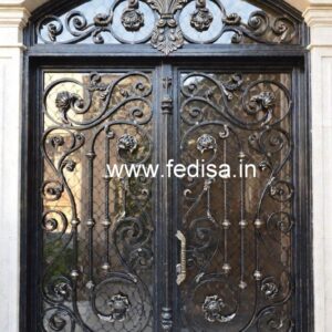 Elegant Modern Exterior Grill Gate Design No-3275