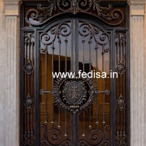 Luxury Villa Front Entrance Gate Grill Design No-3289