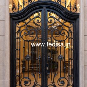 Unique Gate Grill Design Ideas for Luxury Villas No-3313