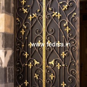Modern Decorative Gate Grill Design for Luxury Homes No-3342