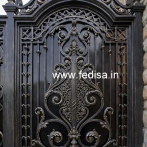 Grand Entrance Gate Grill Design for Luxury Villas No-3348