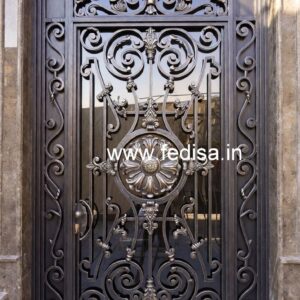 Fancy Front Gate Grill Design for Modern Homes No-3349