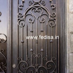 Elegant Villa Gate Grill Design with Luxury Finish No-3355