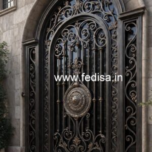Attractive House Gate Grill Design for Modern Villas No-3359