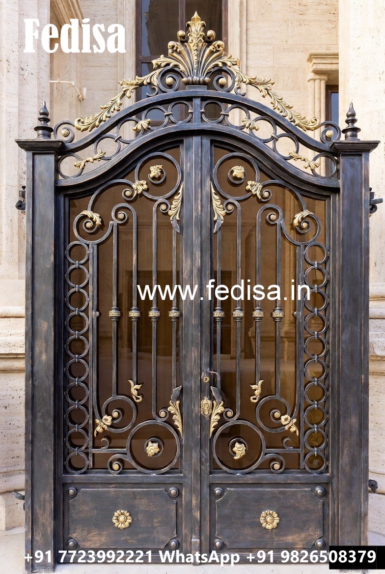 Royal Style Gate Grill Design for Home Entrance No-3364