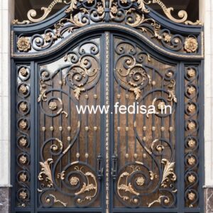 Premium Sliding Gate Grill Design for Modern Homes No-3391