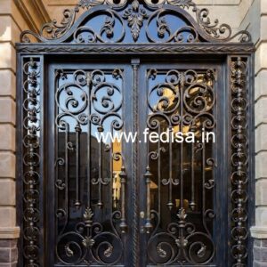 Elegant Decorative Gate Grill Design for Villas No-3395