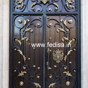 Modern Villa Entrance Gate Grill Design Inspiration No-3399