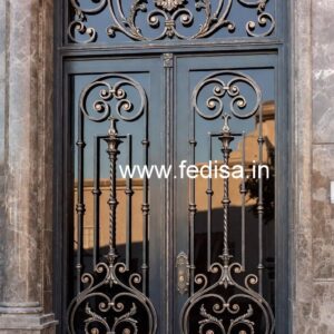 Premium Iron Gate Grill Design for Luxury Villas No-3404